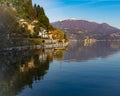 Landscape of Cannero Riviera, Lago Maggiore, Italy